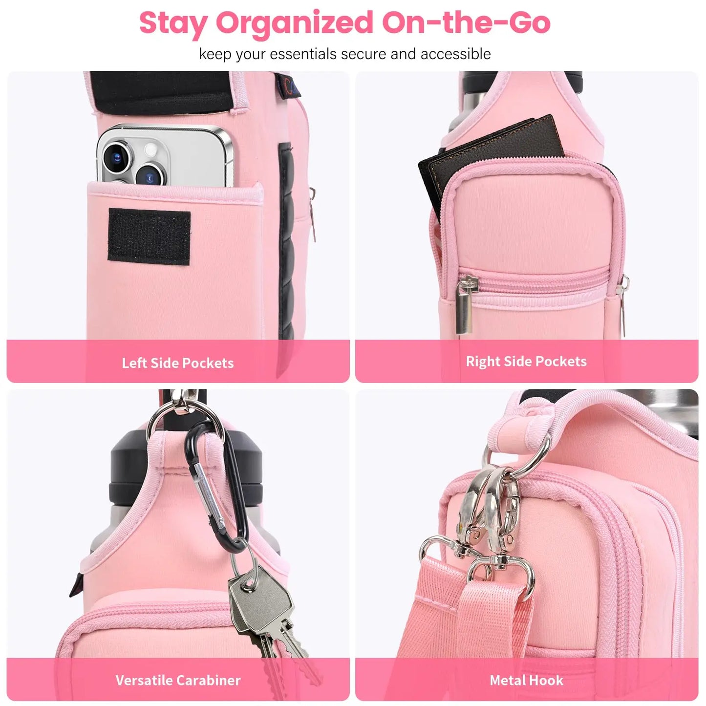 SportTech™ Magnetic Water Bottle Carrier